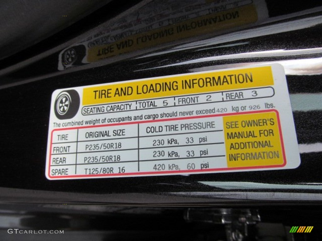 2011 Buick Regal CXL Info Tag Photo #71282542