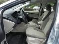 Medium Light Stone Front Seat Photo for 2013 Ford Focus #71282983