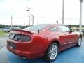 2013 Red Candy Metallic Ford Mustang V6 Premium Coupe  photo #3