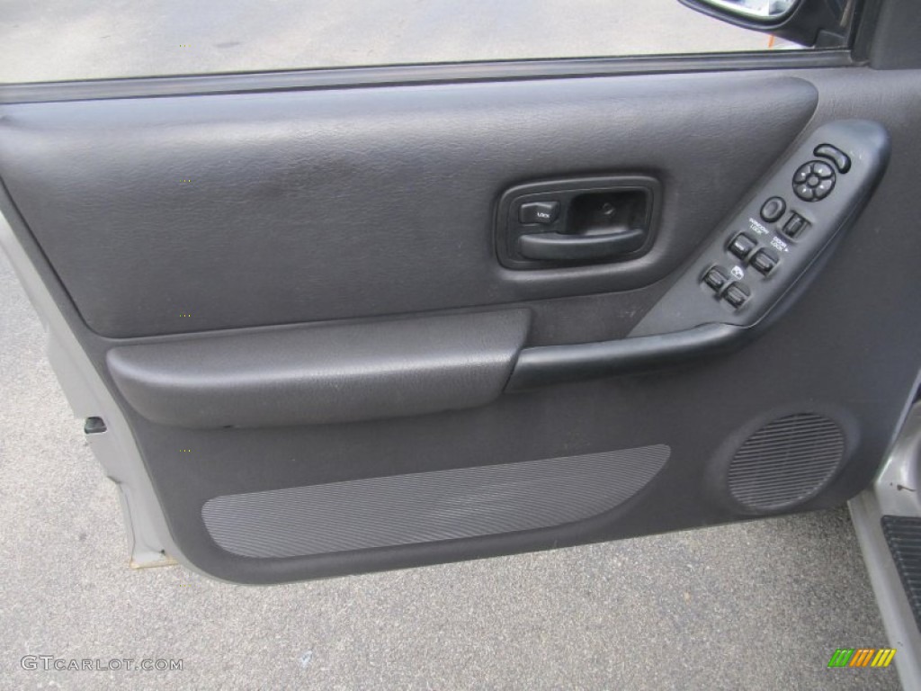 2000 Jeep Cherokee Classic 4x4 Agate Black Door Panel Photo #71283355