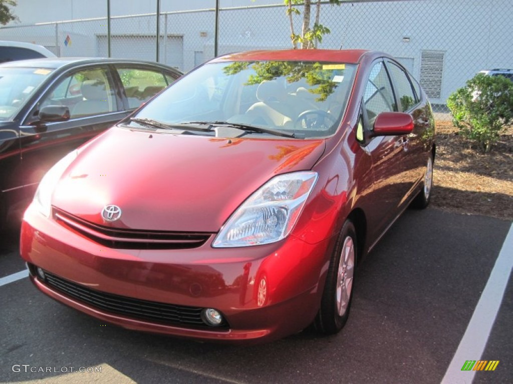 Salsa Red Pearl Toyota Prius