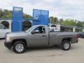 2008 Graystone Metallic Chevrolet Silverado 1500 Work Truck Regular Cab 4x4  photo #2