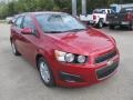 Crystal Red Tintcoat 2013 Chevrolet Sonic LT Sedan Exterior