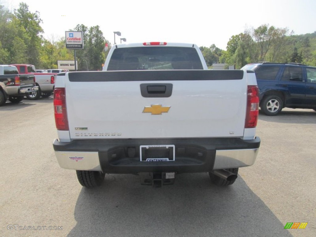 2012 Silverado 2500HD LT Extended Cab 4x4 - Summit White / Ebony photo #4