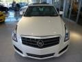 2013 White Diamond Tricoat Cadillac ATS 3.6L Luxury AWD  photo #2