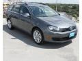 2013 Platinum Gray Metallic Volkswagen Jetta TDI SportWagen  photo #1