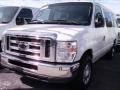 Oxford White - E Series Van E350 XLT Passenger Extended Photo No. 1