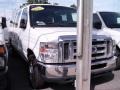 Oxford White - E Series Van E350 XLT Passenger Extended Photo No. 4
