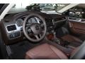  2013 Touareg VR6 FSI Lux 4XMotion Saddle Brown Interior