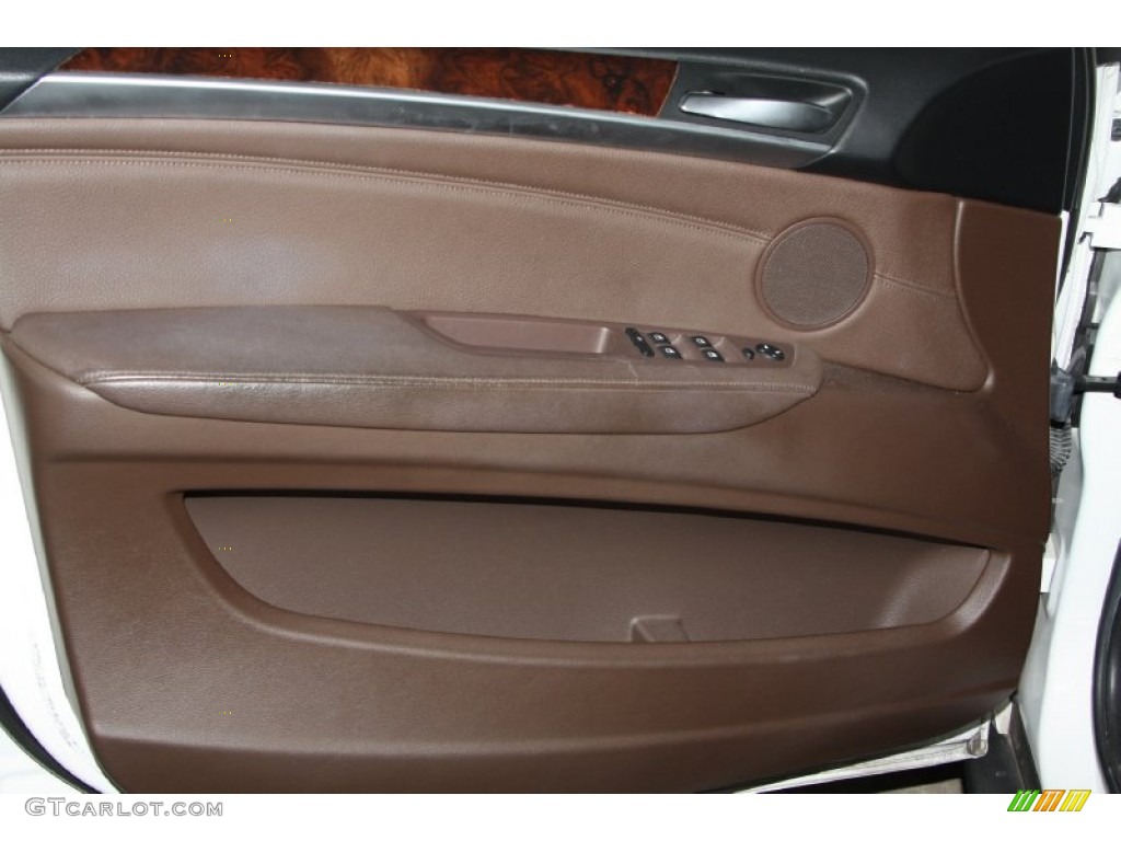 2007 BMW X5 4.8i Tobacco Door Panel Photo #71285758