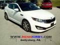 2011 Snow White Pearl Kia Optima SX  photo #1