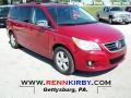 Pomegranate Red Metallic 2009 Volkswagen Routan SEL