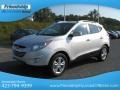 2013 Diamond Silver Hyundai Tucson GLS  photo #3