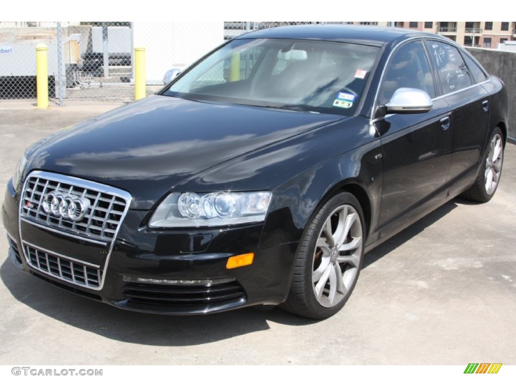 Brilliant Black 2011 Audi S6 5.2 FSI quattro Sedan Exterior Photo #71287644
