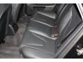 2011 Audi S6 Black Interior Rear Seat Photo