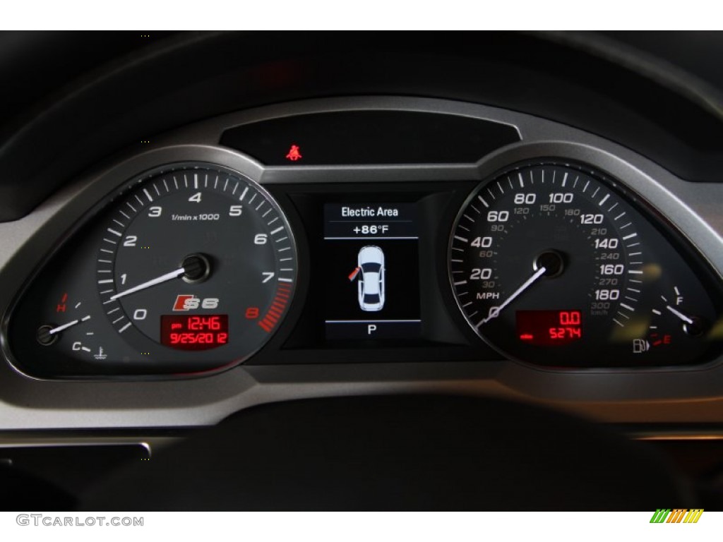 2011 Audi S6 5.2 FSI quattro Sedan Gauges Photo #71287939