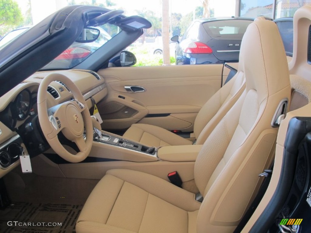 Luxor Beige Interior 2013 Porsche Boxster Standard Boxster Model Photo #71287963