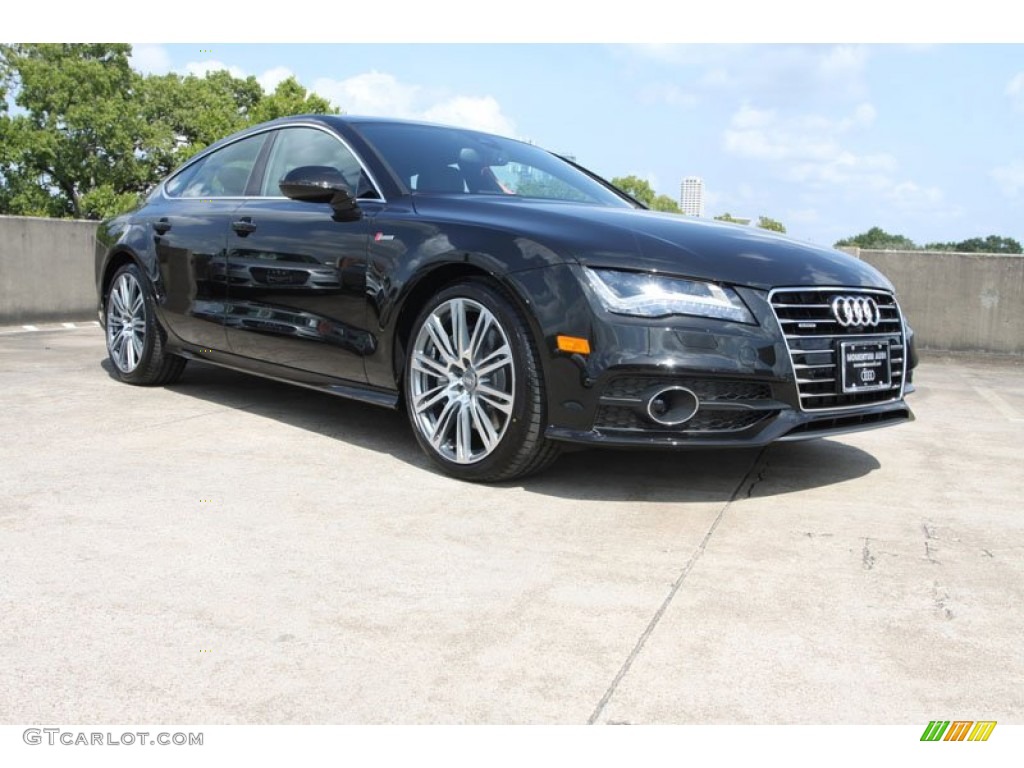 2013 A7 3.0T quattro Prestige - Havanna Black Metallic / Black photo #1