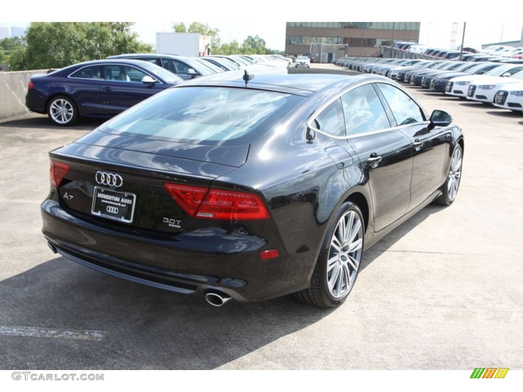 2013 A7 3.0T quattro Prestige - Havanna Black Metallic / Black photo #8