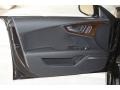 Black 2013 Audi A7 3.0T quattro Prestige Door Panel