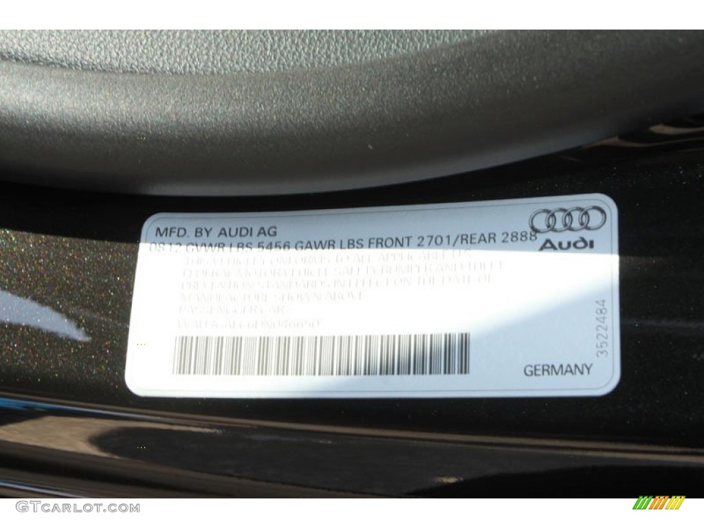 2013 A7 3.0T quattro Prestige - Havanna Black Metallic / Black photo #30