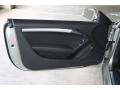 Black 2013 Audi A5 2.0T quattro Coupe Door Panel