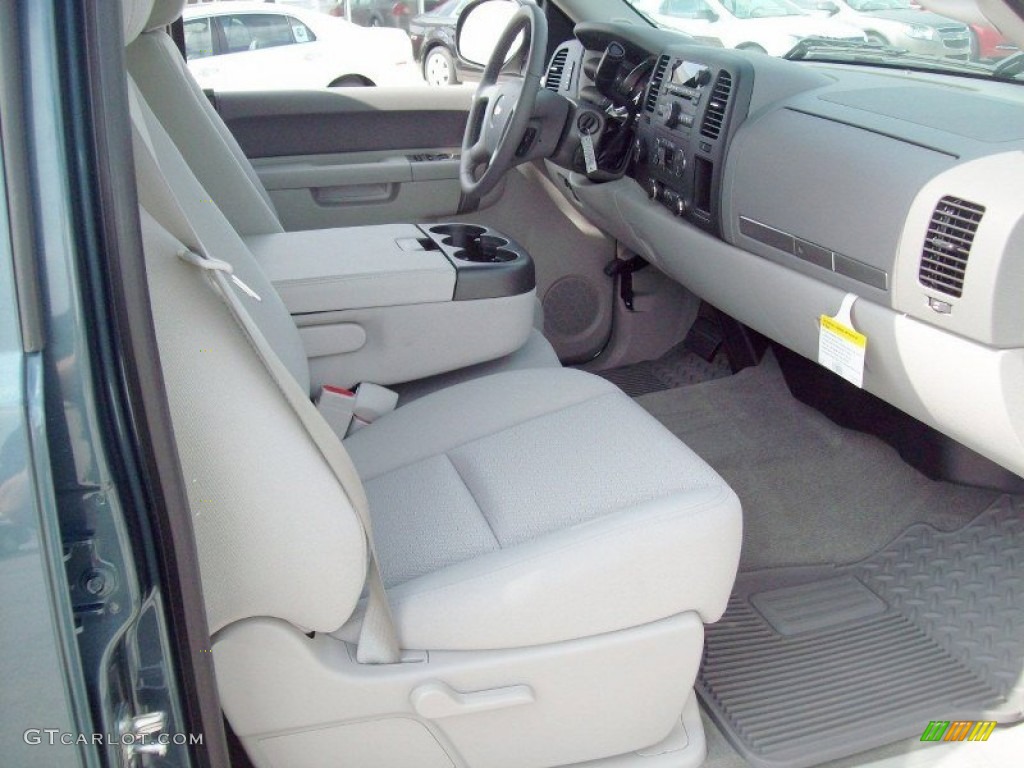 2012 Silverado 1500 LT Crew Cab 4x4 - Blue Granite Metallic / Light Titanium/Dark Titanium photo #6