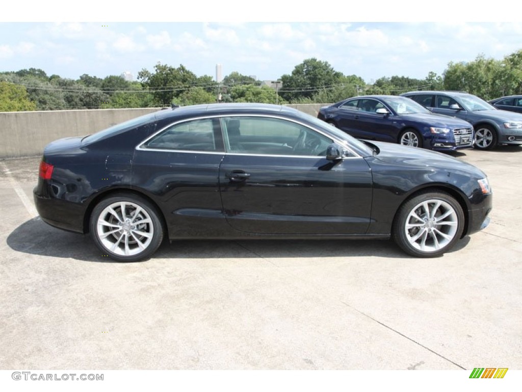 Phantom Black Pearl Effect 2013 Audi A5 2.0T quattro Coupe Exterior Photo #71288533