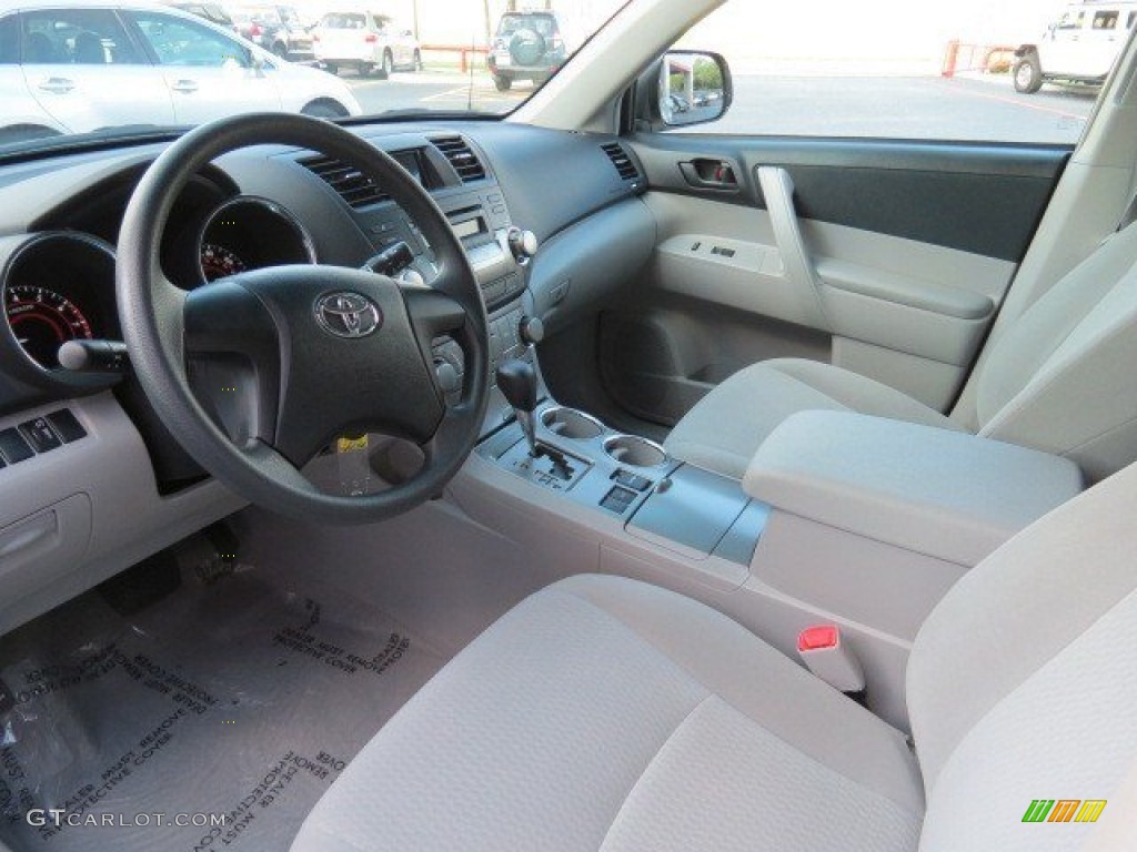 2010 Highlander  - Classic Silver Metallic / Ash photo #11