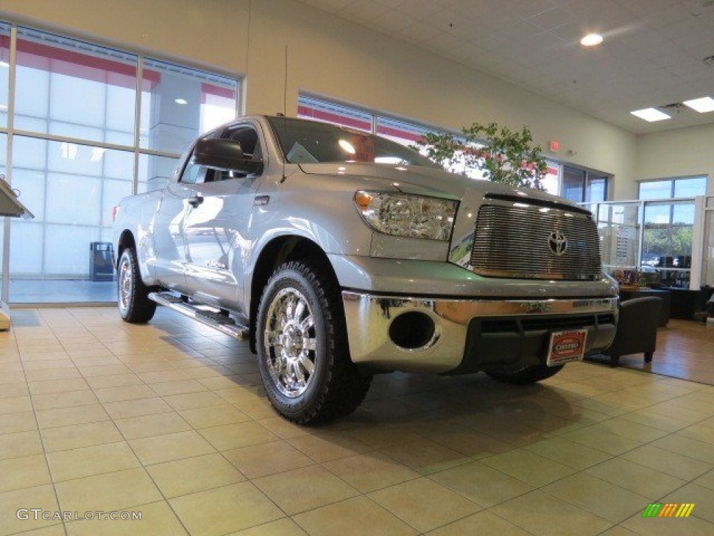 2012 Tundra Texas Edition Double Cab - Silver Sky Metallic / Graphite photo #1