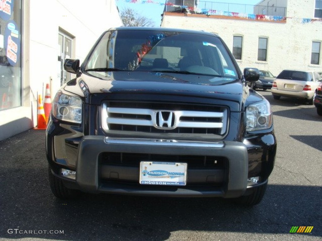 2006 Pilot EX 4WD - Nighthawk Black Pearl / Gray photo #2