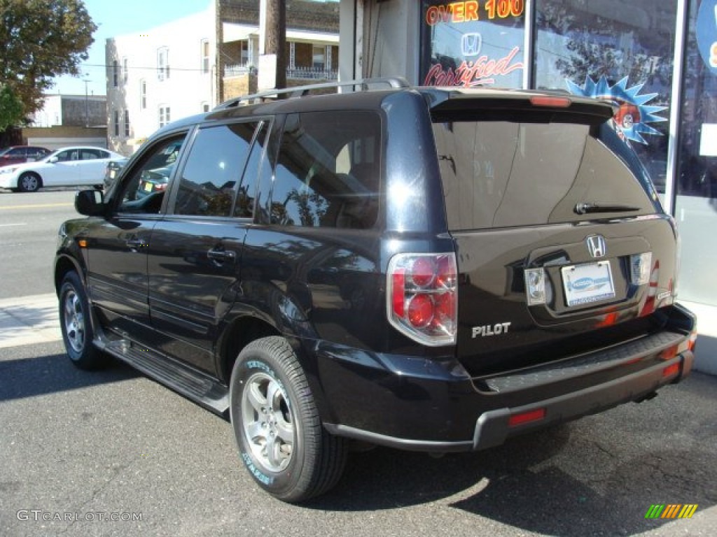 2006 Pilot EX 4WD - Nighthawk Black Pearl / Gray photo #4