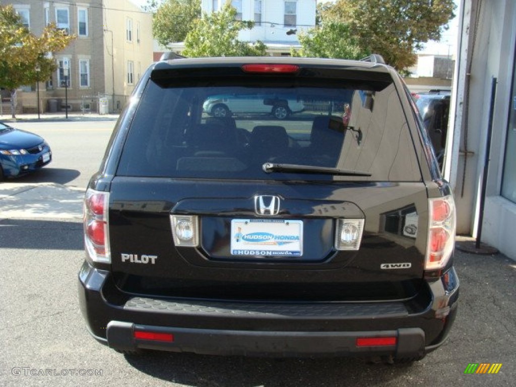 2006 Pilot EX 4WD - Nighthawk Black Pearl / Gray photo #5