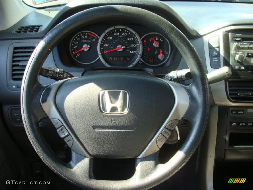 2006 Pilot EX 4WD - Nighthawk Black Pearl / Gray photo #10