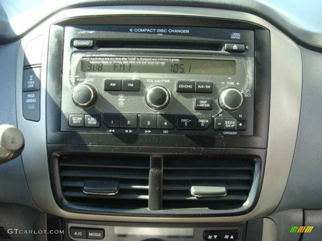 2006 Pilot EX 4WD - Nighthawk Black Pearl / Gray photo #12