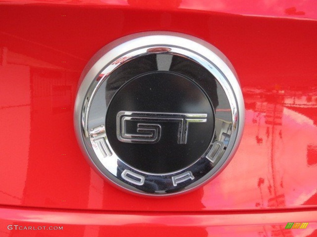 2012 Mustang GT Coupe - Race Red / Charcoal Black photo #13