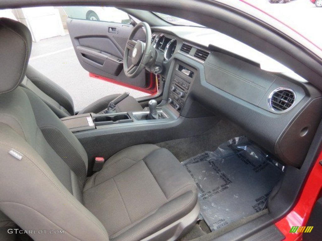 2012 Mustang GT Coupe - Race Red / Charcoal Black photo #14