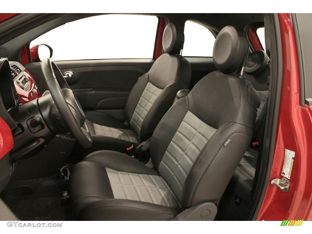 2012 Fiat 500 Sport Front Seat Photo #71291206