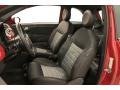 Sport Tessuto Nero/Nero (Black/Black) Front Seat Photo for 2012 Fiat 500 #71291206