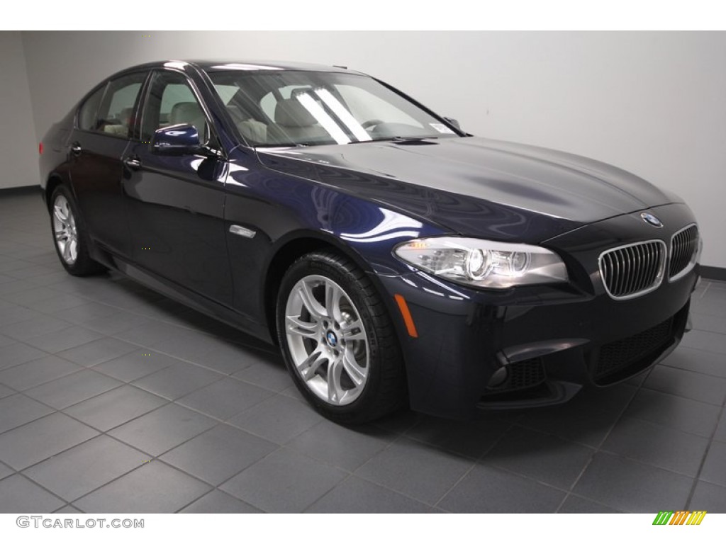 Imperial Blue Metallic 2012 BMW 5 Series 528i Sedan Exterior Photo #71291365
