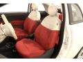 Tessuto Rosso/Avorio (Red/Ivory) Front Seat Photo for 2012 Fiat 500 #71291641