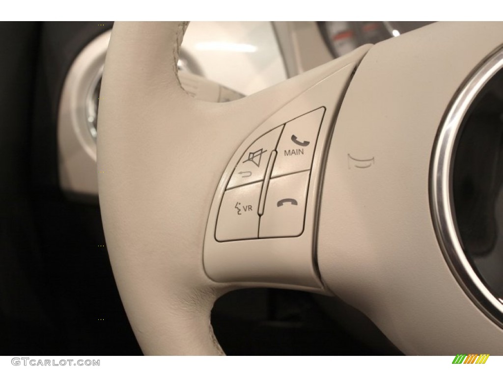 2012 Fiat 500 c cabrio Pop Controls Photo #71291670