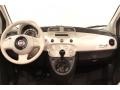 Tessuto Rosso/Avorio (Red/Ivory) 2012 Fiat 500 c cabrio Pop Dashboard