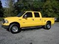 2006 Screaming Yellow Ford F250 Super Duty Amarillo Special Edition Crew Cab 4x4  photo #2