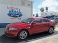 2013 Ruby Red Metallic Ford Taurus SEL  photo #1