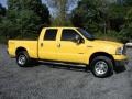 2006 Screaming Yellow Ford F250 Super Duty Amarillo Special Edition Crew Cab 4x4  photo #16