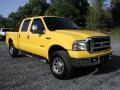 2006 Screaming Yellow Ford F250 Super Duty Amarillo Special Edition Crew Cab 4x4  photo #18