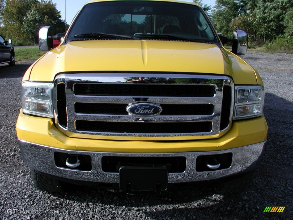 2006 F250 Super Duty Amarillo Special Edition Crew Cab 4x4 - Screaming Yellow / Black photo #19