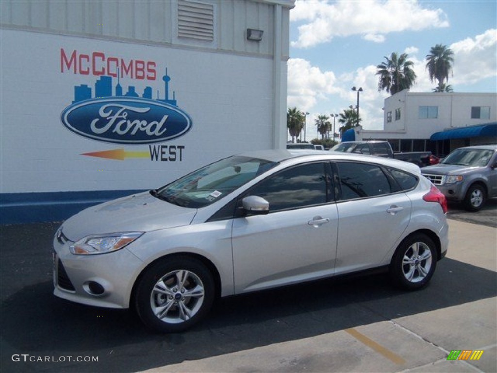 2013 Focus SE Hatchback - Ingot Silver / Charcoal Black photo #1