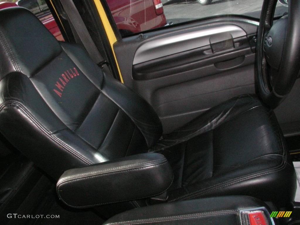 2006 F250 Super Duty Amarillo Special Edition Crew Cab 4x4 - Screaming Yellow / Black photo #47